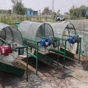 Semi-Automatic | Vermicompost Filter Machine | Sieving Trommel